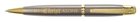 Scripture Pen: In Christ Alone, Brown/Gold Stationery