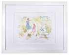 Medium Framed Print: Her Children Rise Up, Girl, Proverbs 31:28 Plaque