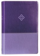 Amplified Study Bible Purple (Black Letter Edition) Premium Imitation Leather