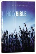 NIV Value Outreach Bible Blue Wheat (Black Letter Edition) Paperback