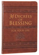 31 Decrees of Blessing For Your Life Imitation Leather