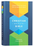NLT Christian Basics Bible (Black Letter Edition) Hardback