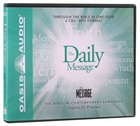 Daily Message: Through the Bible in One Year MP3 (Unabridged) CD