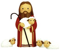 Little Drops of Water: Good Shepherd With Sheep Little Drops of Water: Good Shepherd With Sheep