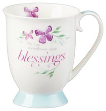 Ceramic Mug Sing For Joy: Blessings (Pale Green/floral/white) Ceramic Mug Sing For Joy: Blessings (Pale Green/floral/white)