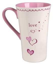 Ceramic Mug: Love, Three Things Will Last Forever - Faith, Hope, and Love - and the Greatest of These is Love Ceramic Mug: Love, Three Things Will Last Forever - Faith, Hope, and Love - and the Greatest of These is Love