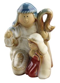 Porcelain Colour Glazed Holy Family Porcelain Colour Glazed Holy Family