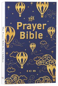 ICB Prayer Bible For Children Navy and Gold ICB Prayer Bible For Children Navy and Gold