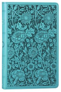 ESV Premium Gift Bible Teal Floral Design ESV Premium Gift Bible Teal Floral Design