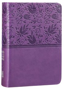 NKJV Large Print Compact Reference Bible Purple NKJV Large Print Compact Reference Bible Purple
