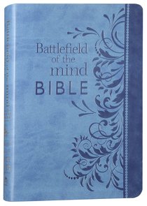 Amplified Battlefield of the Mind Bible Blue Amplified Battlefield of the Mind Bible Blue