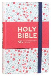 NIV Thinline Bible Floral Cloth NIV Thinline Bible Floral Cloth