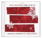 For Unto Us: Christmas Worship Live From London CD