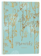 Journal: Proverbs (Leatherluxe) (Blue/gold) Imitation Leather
