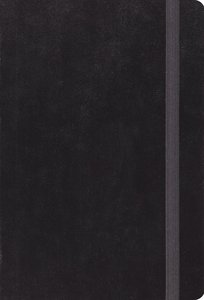 ESV Large Print Compact Bible Black With Strap (Red Letter Edition) ESV Large Print Compact Bible Black With Strap (Red Letter Edition)
