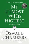 My Utmost For His Highest Easy Print (Large Print) Paperback