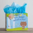 Gift Bag Large: Oh, Boy! What a Joy! (Incl Tissue Paper & Gift Tag) Stationery