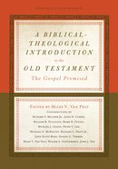 A Biblical-Theological Introduction to the Old Testament eBook