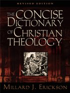 The Concise Dictionary of Christian Theology eBook