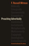 Preaching Adverbially Paperback