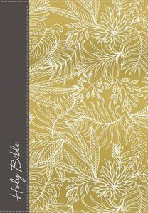 NKJV Compact Large Print Reference Bible Yellow/White Hardcover NKJV Compact Large Print Reference Bible Yellow/White Hardcover