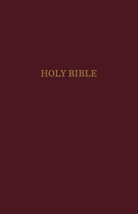 KJV Pew Bible Burgundy (Red Letter Edition) KJV Pew Bible Burgundy (Red Letter Edition)