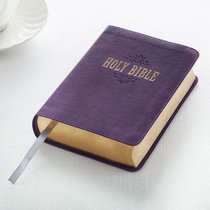KJV Compact Large Print Purple Red Letter Edition KJV Compact Large Print Purple Red Letter Edition