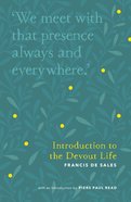 Introduction to the Devout Life Paperback
