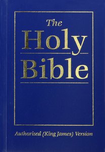 KJV Royal Ruby Holy Bible Authorised Standard Black Text Compact Blue Vinyl Pb KJV Royal Ruby Holy Bible Authorised Standard Black Text Compact Blue Vinyl Pb