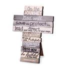 Stacked Wood Cross: Journey, Small, (Jer 29:11) Plaque
