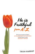 He is Faithful From A-Z: 79 True Accounts of God's Extraordinary Faithfulness in the Life of a Very Ordinary Person Paperback