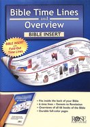 Bible Time Lines and Overview - Bible Insert Book Other