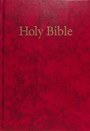 KJV Windsor Holy Bible Red Compact (Black Letter Edition) Hardback