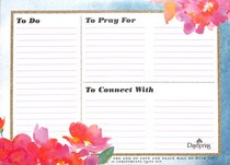 Desk Memo Pad: Bold and Bling (2 Cor 13:11 Niv) Desk Memo Pad: Bold and Bling (2 Cor 13:11 Niv)