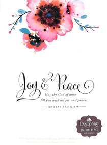 Stationery Set: Joy & Peace (Romans 15:13 Niv) Stationery Set: Joy & Peace (Romans 15:13 Niv)