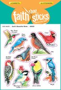 God's Beautiful Birds (6 Sheets, 54 Stickers) (Stickers Faith That Sticks Series) Stickers
