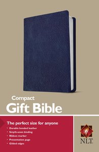 NLT Compact Gift Bible Navy NLT Compact Gift Bible Navy