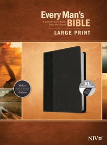 NIV Every Mans Bible Large Print Onyx/Black Indexed (Black Letter Edition) NIV Every Mans Bible Large Print Onyx/Black Indexed (Black Letter Edition)