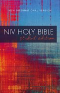 NIV Student Outreach Bible Red Blue Graphic Paperback