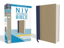 NIV Thinline Bible Giant Print Blue/Tan Red Letter Edition NIV Thinline Bible Giant Print Blue/Tan Red Letter Edition