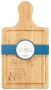Bamboo Small Wooden Cutting Board: Bless the Food Before Us.... Homeware