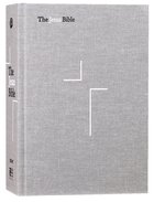 NIV the Jesus Bible Gray Linen (Black Letter Edition) Hardback