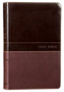 NKJV Deluxe Gift Bible Tan Red Letter Edition Premium Imitation Leather