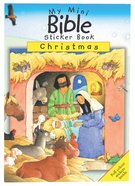 My Mini Bible Sticker Book: Christmas Paperback