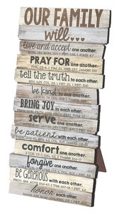 Plaque: Desktop Our Family Will... Plaque: Desktop Our Family Will...