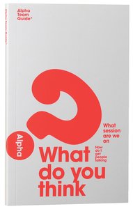 Team Guide (2016) (Alpha Course) Team Guide (2016) (Alpha Course)