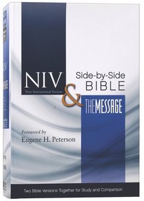 NIV Message Side-By-Side Bible NIV Message Side-By-Side Bible