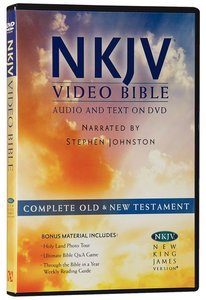 NKJV Video Bible Narrated By Stephen Johnston (Audio And Text On Dvd Voice Only) NKJV Video Bible Narrated By Stephen Johnston (Audio And Text On Dvd Voice Only)