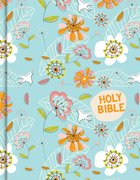 CSB Journal and Draw Bible For Kids Blue Floral Hardback