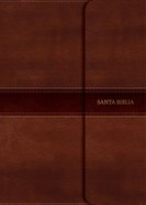 Nvi Biblia Compacta Letra Grande Marron Indice Y Solapa Con Iman (Large Print Indexed Magnetic Flap) Imitation Leather